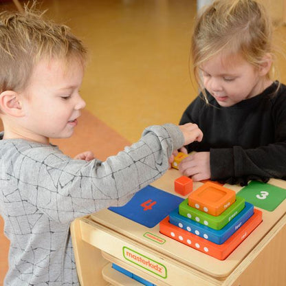 Numbers & Colours Stacking Blocks