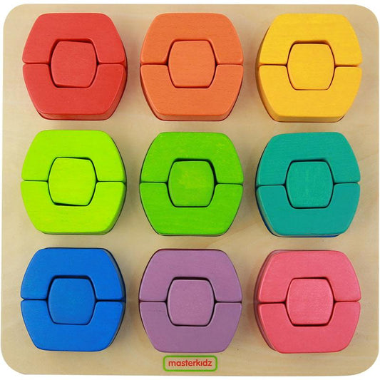 Stacking Coloured Blocks