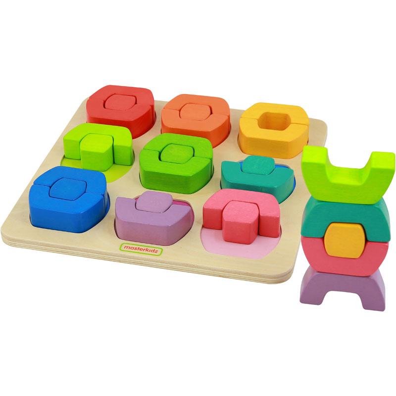 Stacking Coloured Blocks