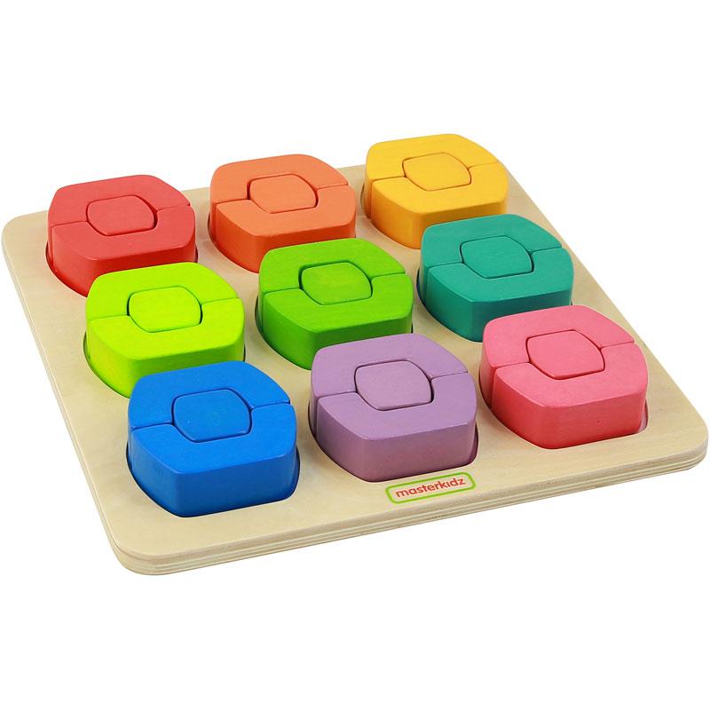 Stacking Coloured Blocks