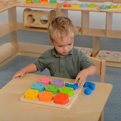 Stacking Coloured Blocks