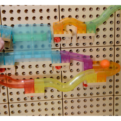 STEM Wall Kinetic Ball Trax 209Pc