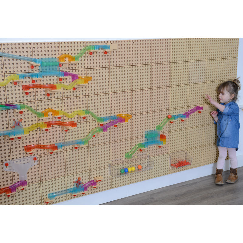 STEM Wall Kinetic Ball Trax 209Pc