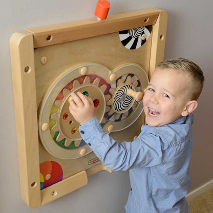 Hand Coordination Gears Wall Element