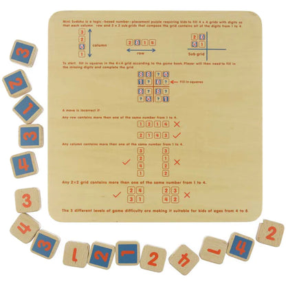 Mini Sudoku Game Board